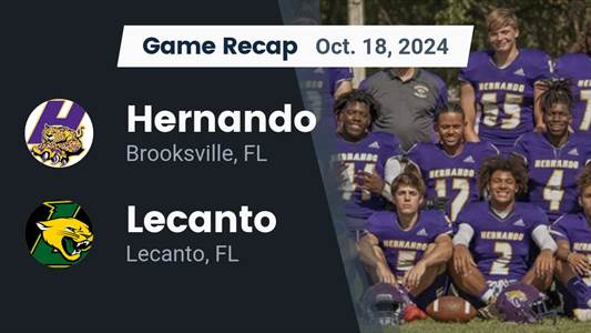 Football Game Preview: Hernando Leopards vs. Weeki Wachee Hornet