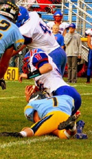 Miracle had 119 tackles in nine games this season.