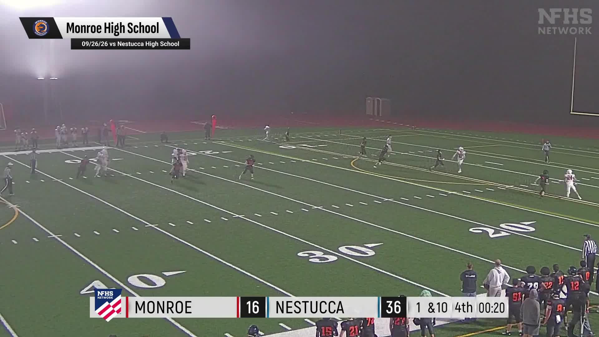 Football Recap: Lowell Skates Past Monroe with Ease