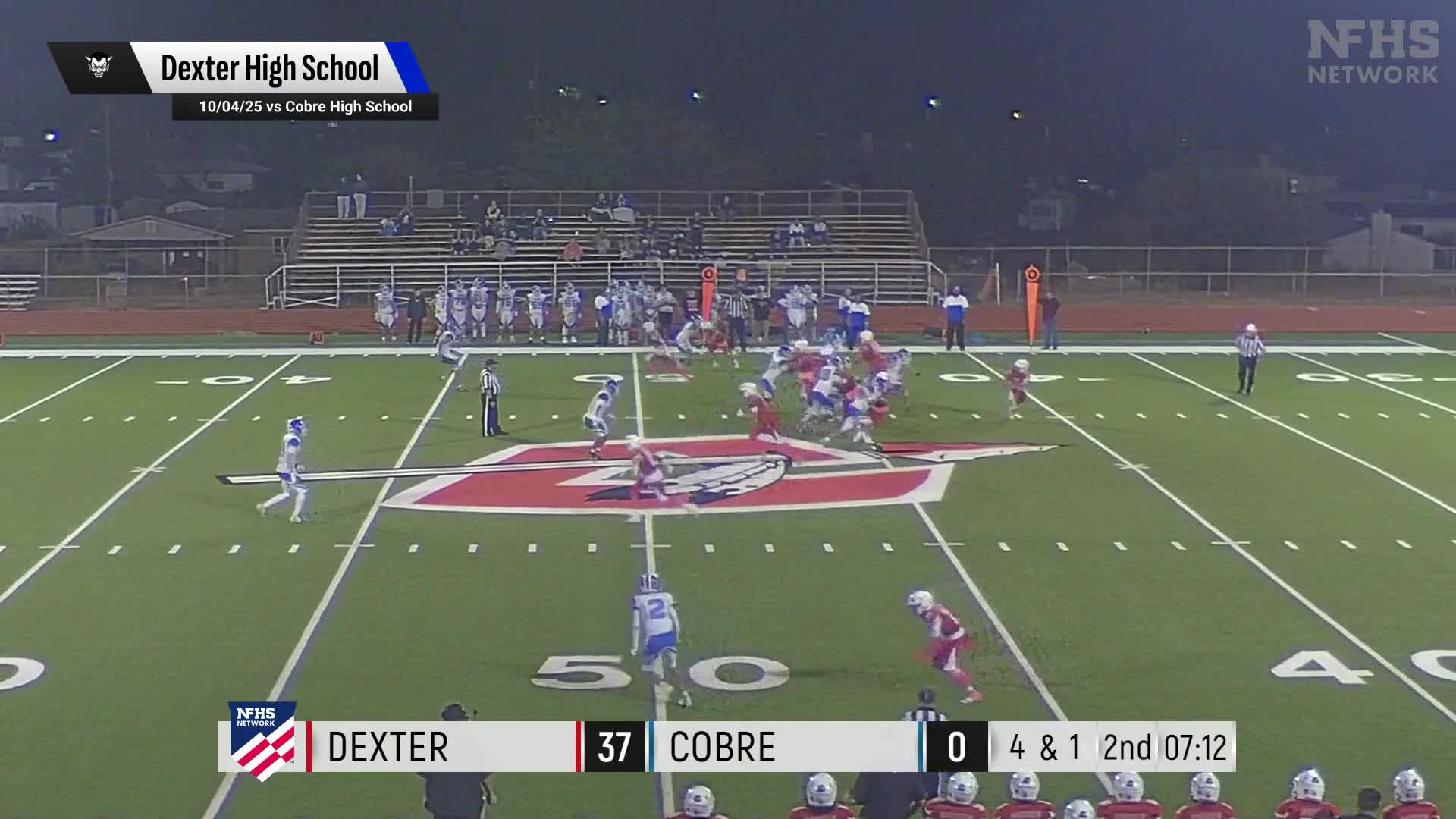 Football Recap: Make It Eight in a Row for Dexter
