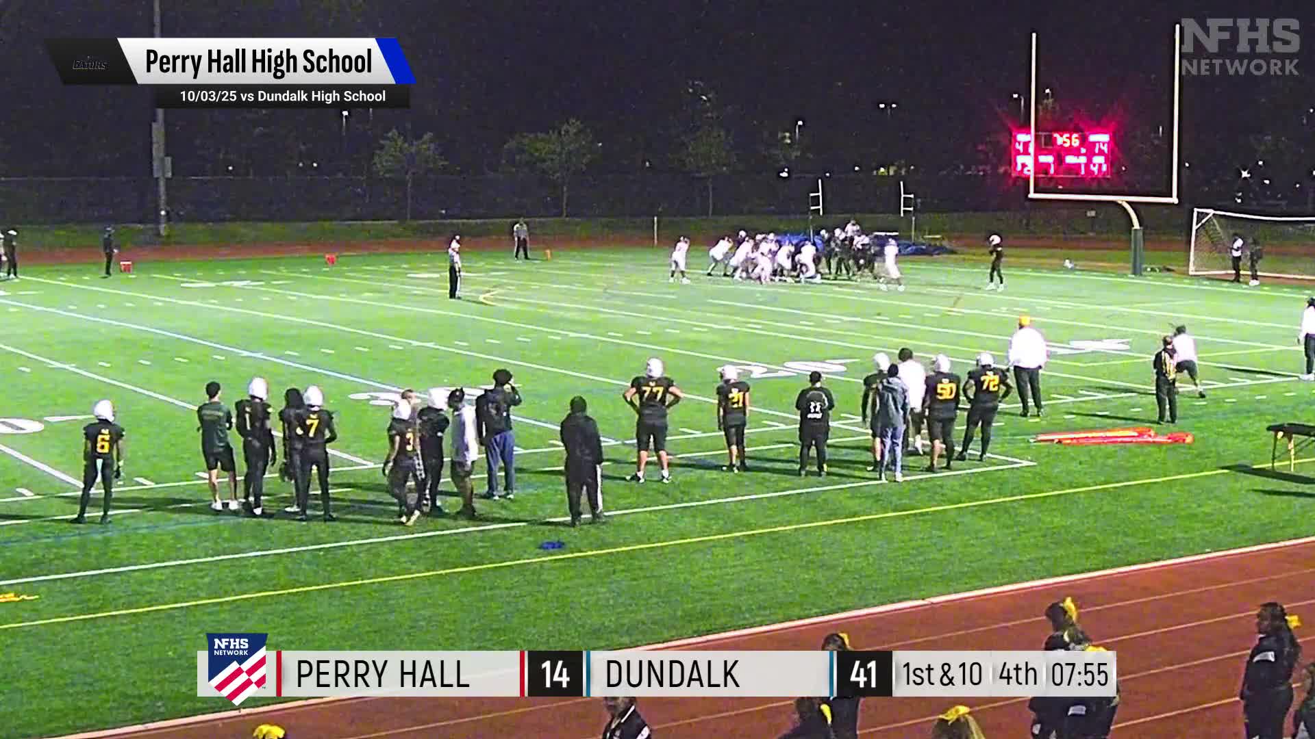 Football Recap: Perry Hall Drops Season-High Score on Hereford