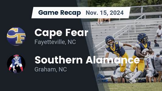 Football Recap: Cape Fear Piles Up the Points Against Southern Alamance