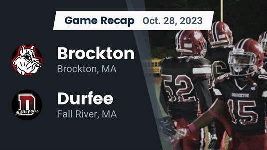Brockton win going away against Durfee