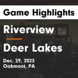 Basketball Game Recap: Deer Lakes Lancers vs. Riverview Raiders