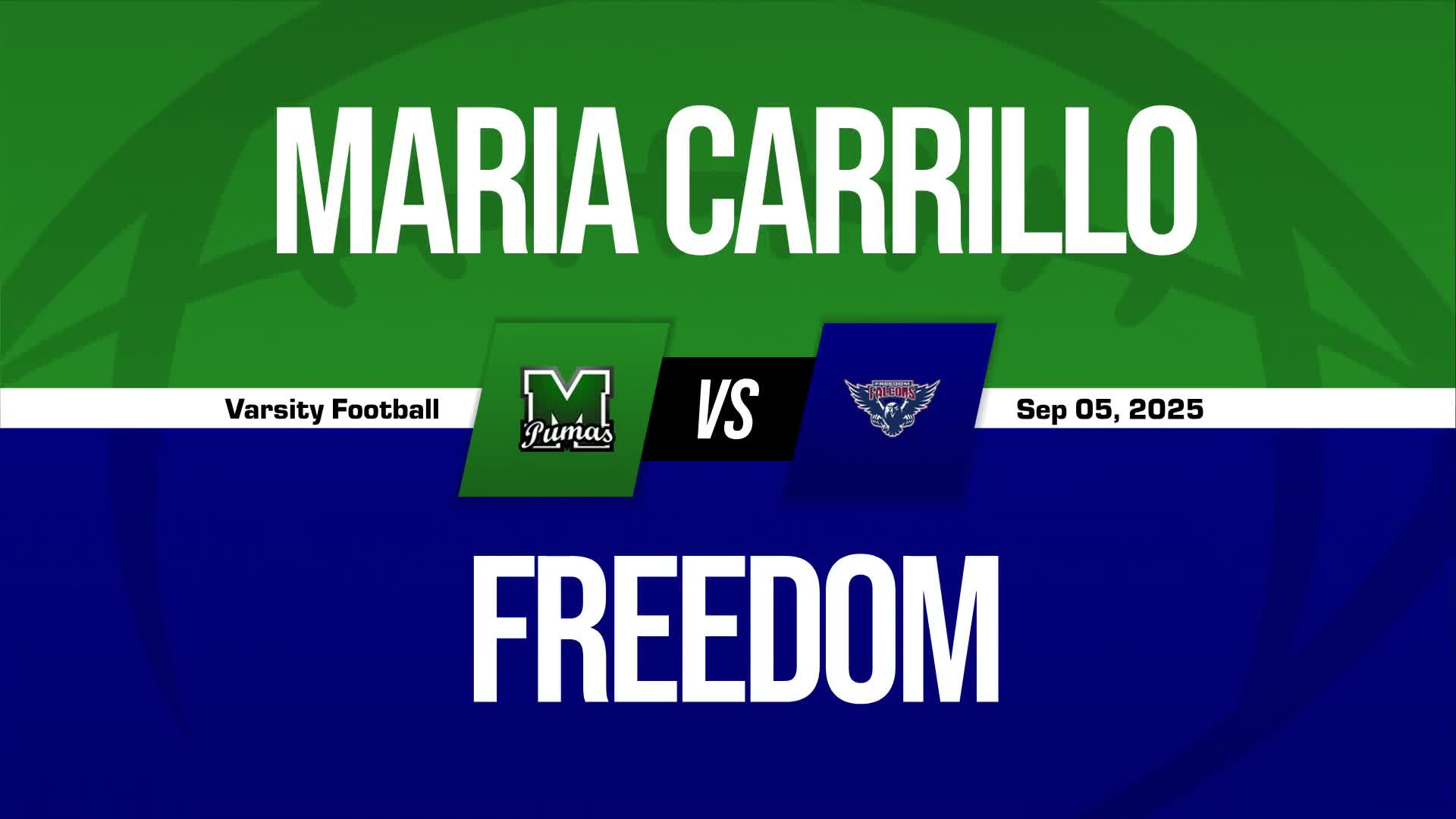 Football Recap: Freedom Piles Up the Points Against Ygnacio Vall