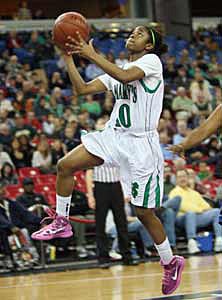 St. Mary's sophomore Onome Jemerigbe
had 12 points.