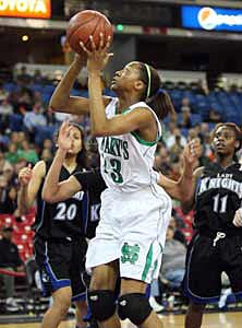 St. Mary's sophomore Courtney Range
scored a game-high 17 points.