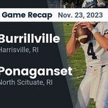 Football Game Recap: Ponaganset Chieftains vs. Burrillville Broncos