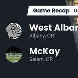 West Albany vs. McKay