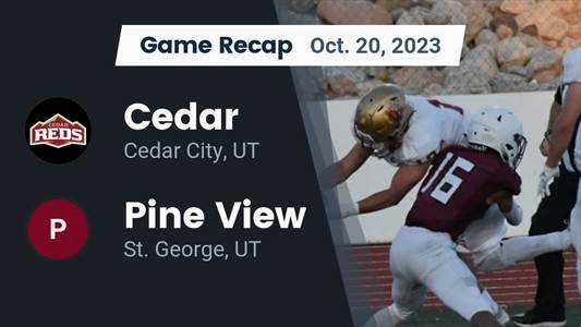 Football Game Recap: Pine View Panthers vs. Cedar Reds