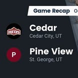 Football Game Recap: Pine View Panthers vs. Cedar Reds