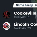Football Game Recap: Green Hill Hawks vs. Cookeville Cavaliers