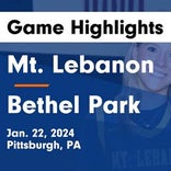Bethel Park's win ends three-game losing streak on the road