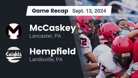Football Game Recap: J.P. McCaskey Comes Up Short