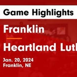 Heartland Lutheran takes loss despite strong efforts from  Aubree Fisket and  Ema Koch