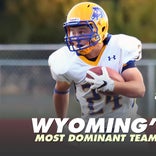 Most dominant football teams from Wyoming