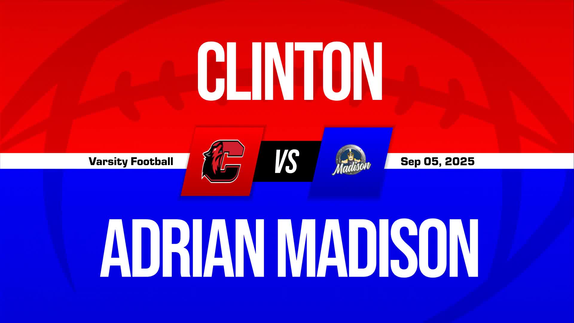 Football Recap: Clinton Skates Past Blissfield with Ease