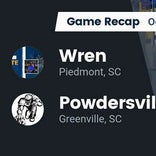 Powdersville vs. Wren