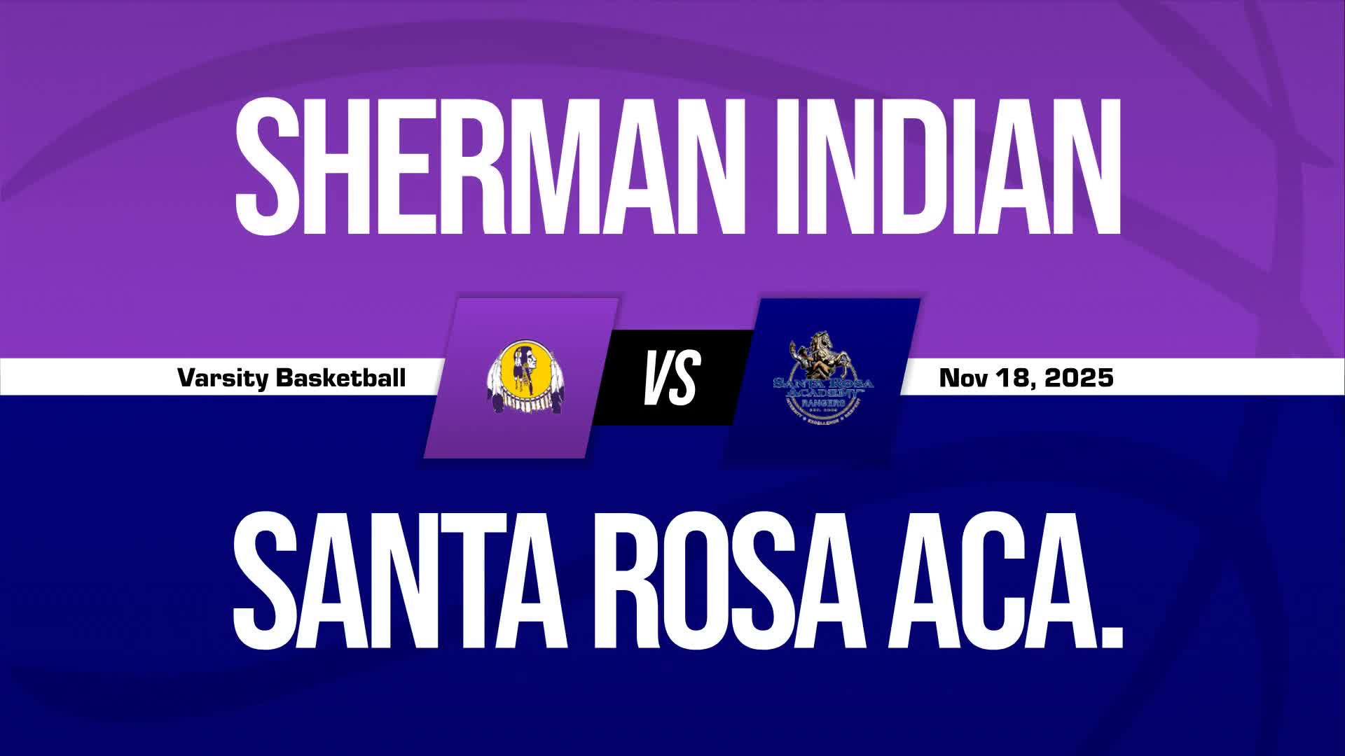 Basketball Game Preview: Sherman Indian Braves vs. Woodcrest Chr