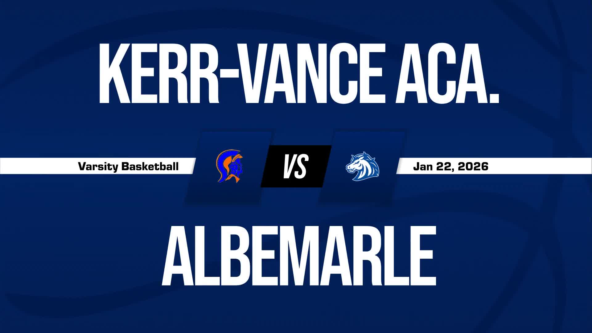 Basketball Recap: Kerr-Vance Academy Comes Up Short