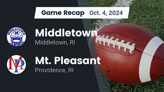 Football Game Preview: Middletown Islanders vs. Cranston East Th