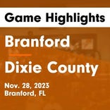 Dixie County extends road winning streak to five