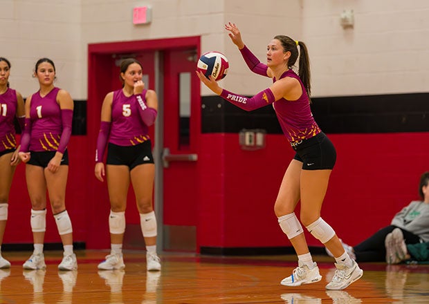 Senior Riley Certain has been a key contributor for MaxPreps Top 25 newcomer Dripping Springs, which will participate in Volleypalooza this weekend. (Photo: Alex Garza)
