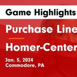 Basketball Recap: Homer-Center skates past Purchase Line with ease