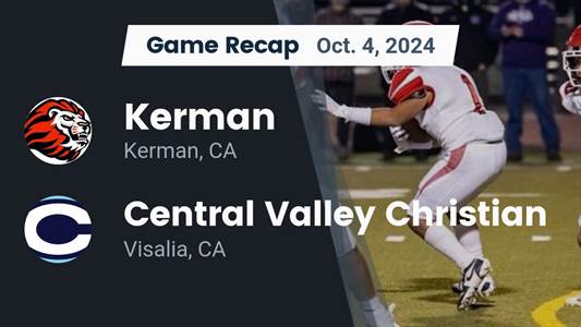 Football Recap: Kerman Extends Winning Streak to Three