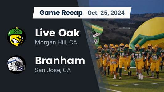 Football Recap: Branham Piles Up the Points Against Oak Grove