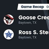 Crosby vs. Goose Creek Memorial