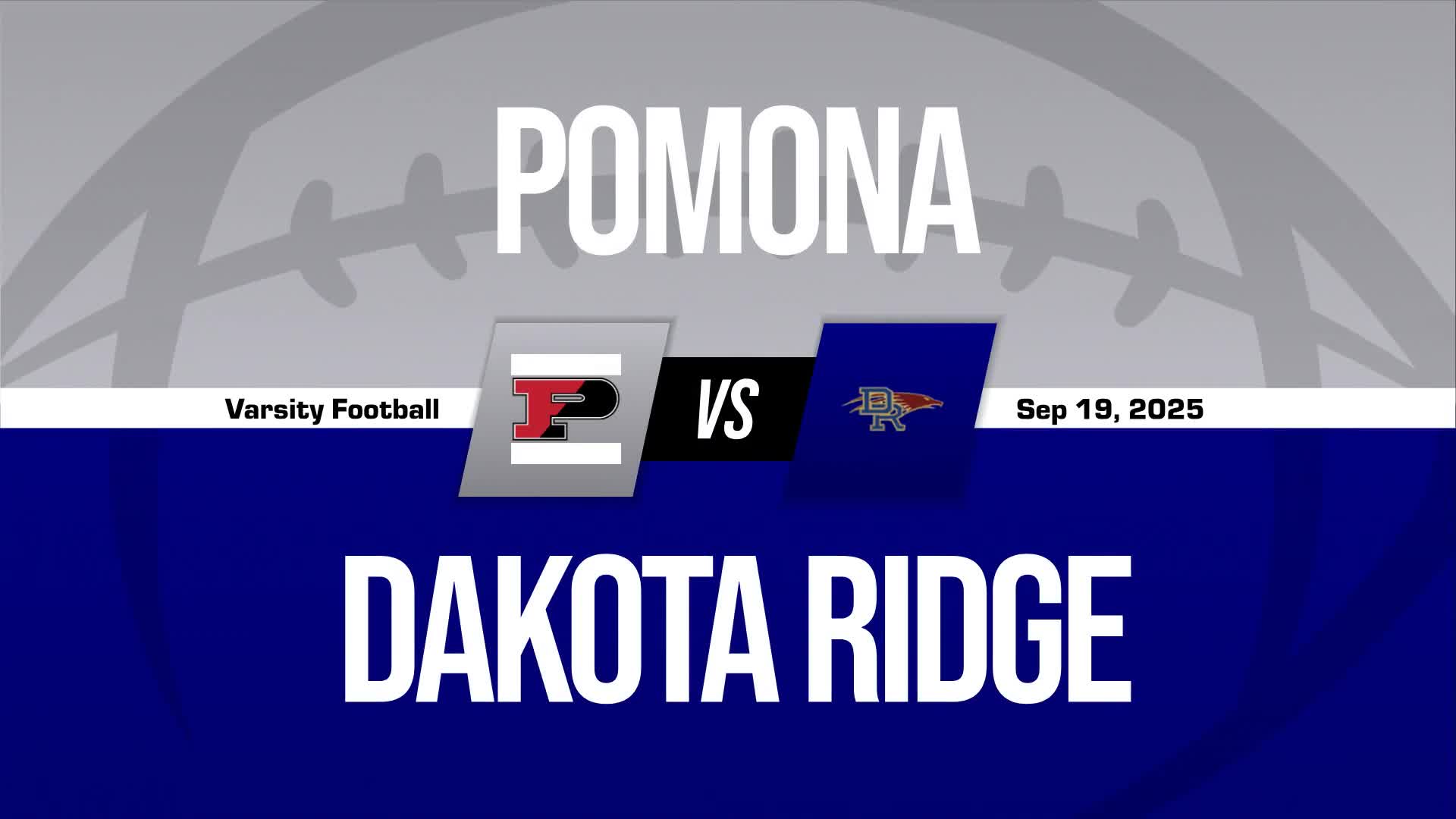 Football Recap: Make It Five in a Row for Dakota Ridge