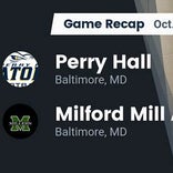 Football Recap: Terrell Hearn Leads Perry Hall to Victory over Kenwood