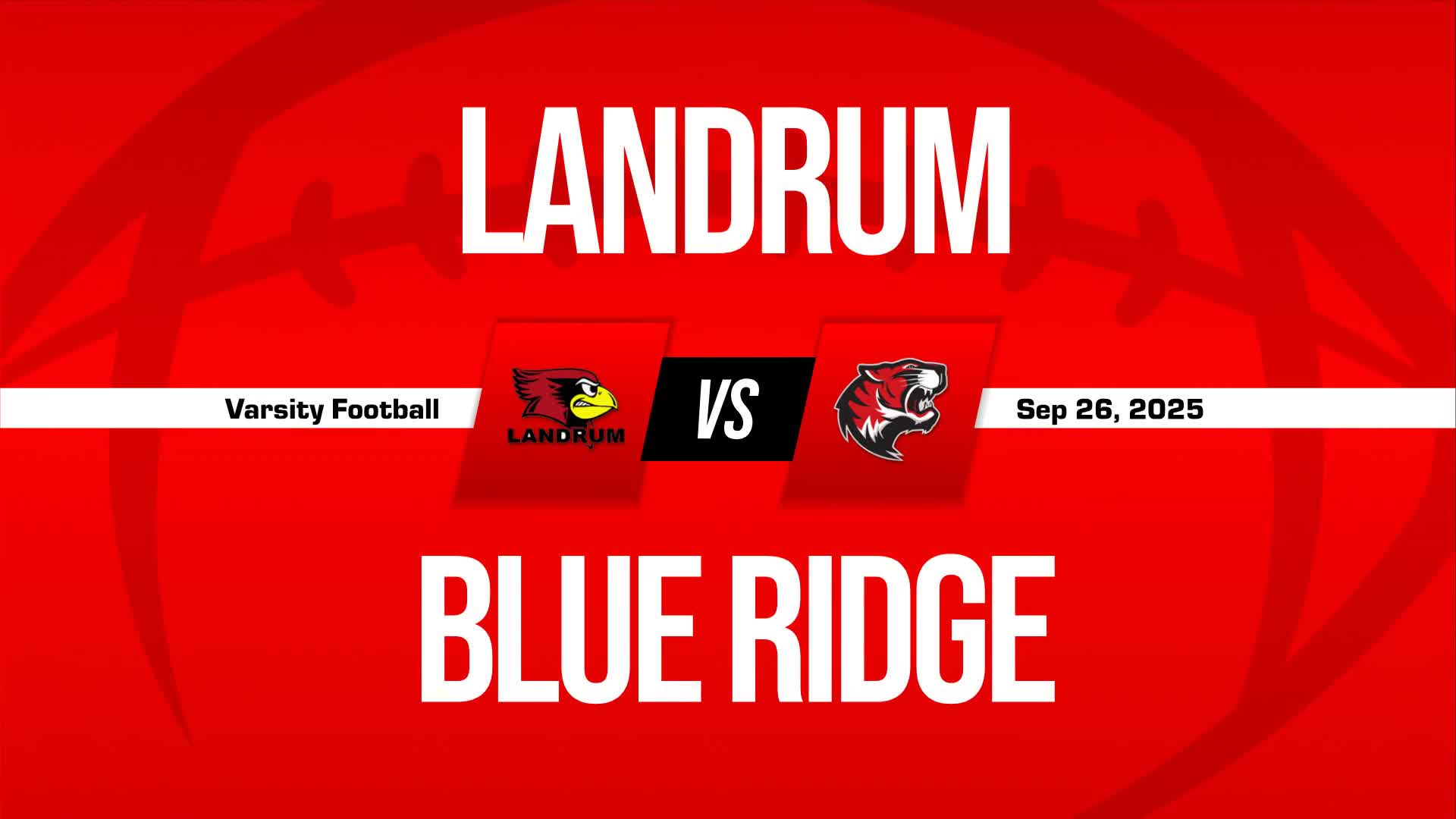 Football Recap: Blue Ridge Comes Up Short
