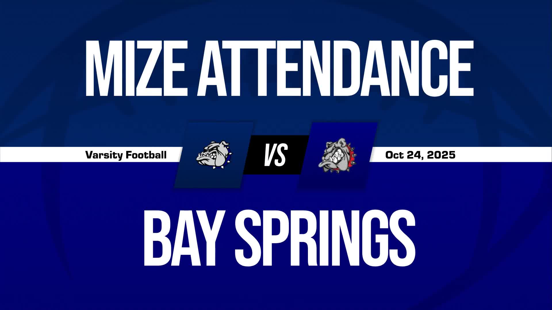 Football Game Preview: Bay Springs Bulldogs vs. Pelahatchie Chiefs + Official Tickets