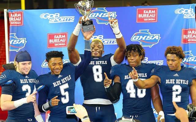 Norcross hoisted the Georgia Class AAAAAA trophy this season.