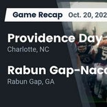 Football Game Recap: Providence Day Chargers vs. Rabun Gap-Nacoochee Eagles