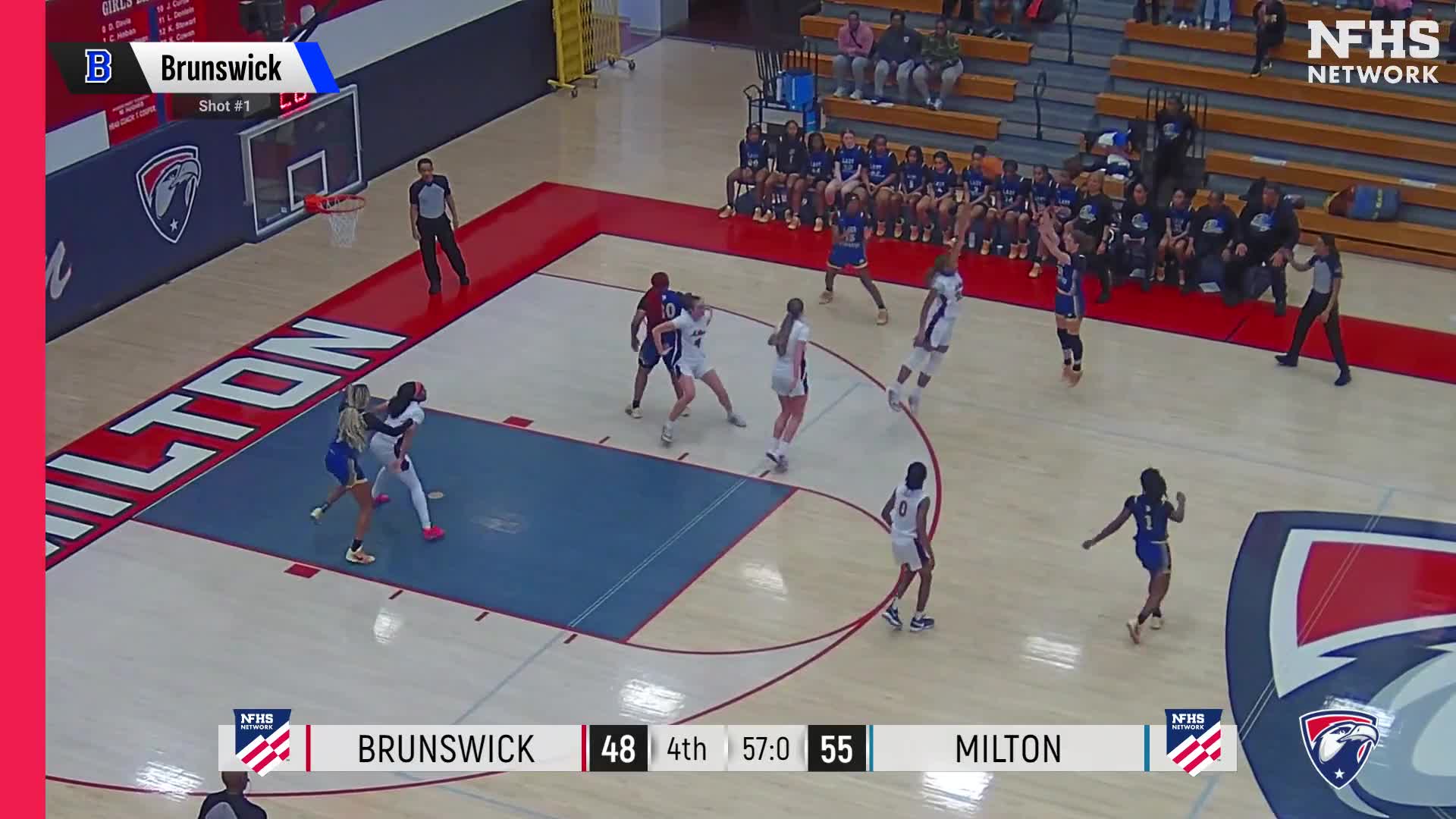 Basketball Recap: Milton Beats Brunswick for Their Fourth Straight  Victory + How To Watch