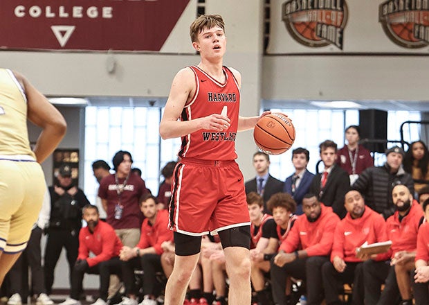 Nikolas Khamenia tallied 21 points and eight rebounds in Harvard-Westlake's win Monday over McEachern of Georgia at the Spalding Hoophall Classic. (Photo: Lonnie Webb)