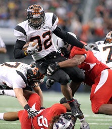 Johnathan Gray's numbers are
exhausting, but Aledo's three straight
state crowns is a breath of fresh air.