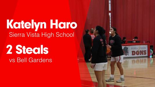 Katelyn Haro Game Report: @ Garey