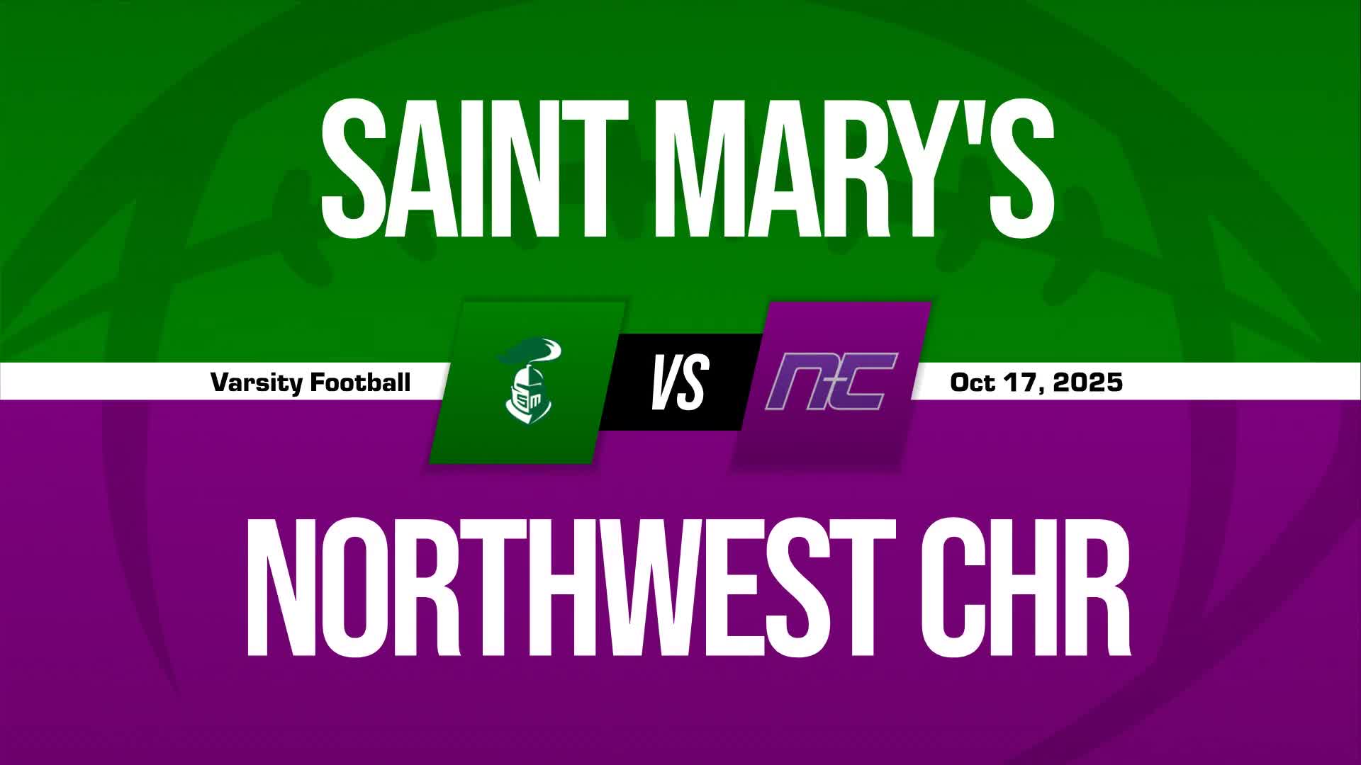 Football Game Preview: St. Mary's Knights vs. Deer Valley Skyhawks + How To Watch