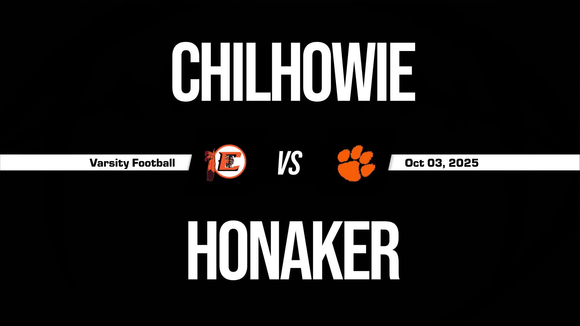 Football Recap: Make It Three in a Row for Chilhowie + How To Watch