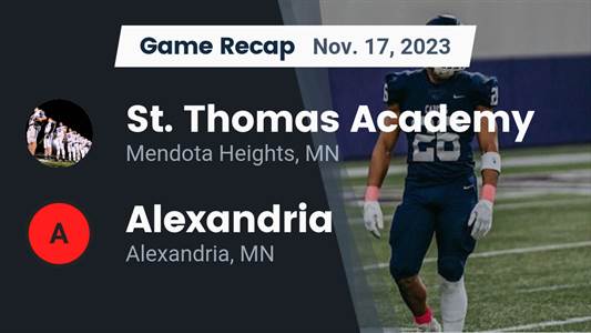 Savion Hart leads St. Thomas Academy to victory over Alexandria