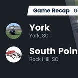 Football Game Preview: York Cougars vs. South Pointe Stallions