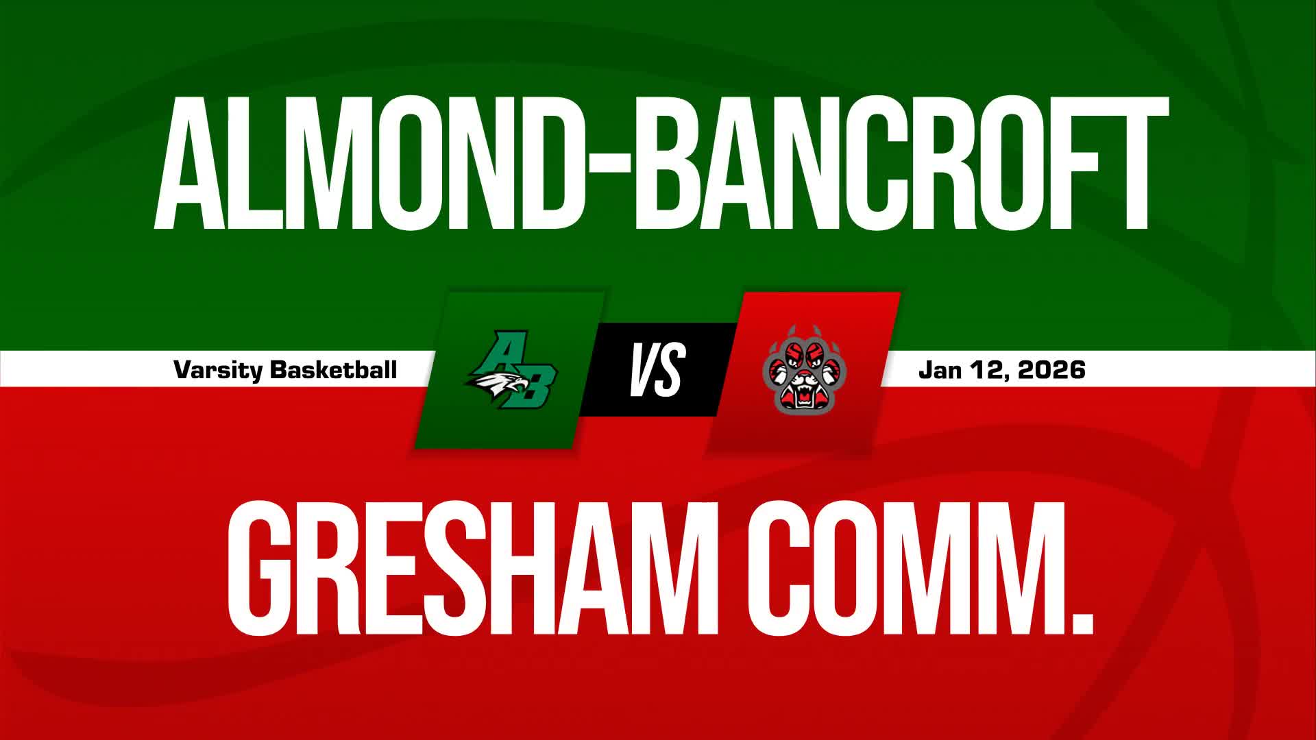 Basketball Recap: Almond-Bancroft Takes a Loss