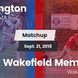 Football Game Recap: Wakefield Memorial vs. Wilmington