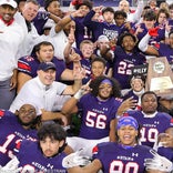 Texas high school football championships: No. 9 Denton Ryan beats Cedar Park 59-14, wins first state title since 2002