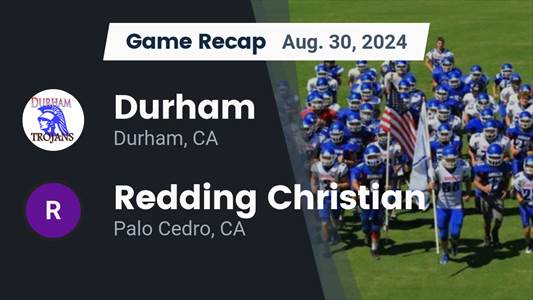 Football Recap: Durham Starts Season with  Win at Home