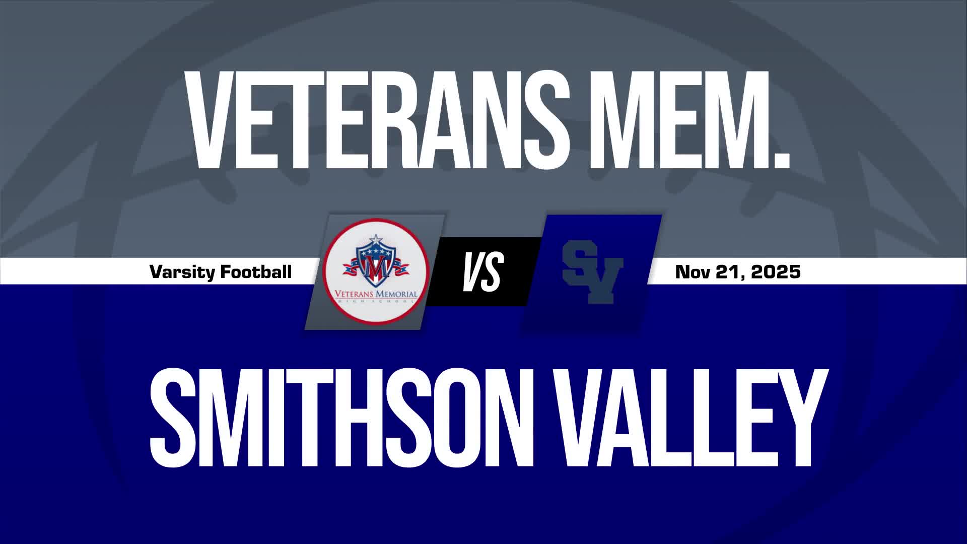 Football Recap: Smithson Valley Finds Playoff Glory Versus Pieper + How To Watch
